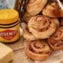 Cheese and Vegemite Scrolls