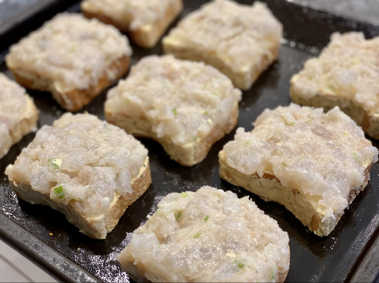 Baked Prawn Toast