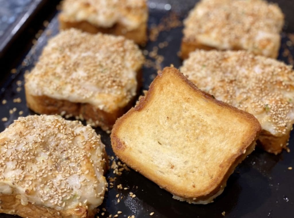 Baked Prawn Toast