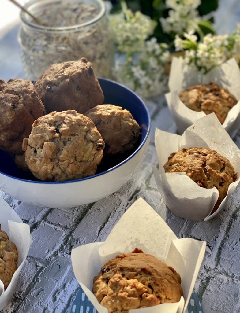 Banana Oat Muffins