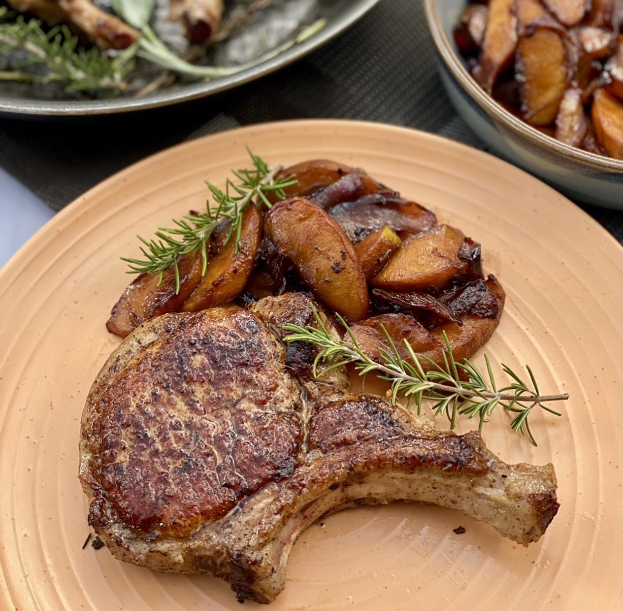 Pork Chops with Apples