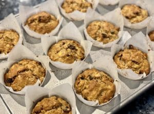 Banana Oat Muffins