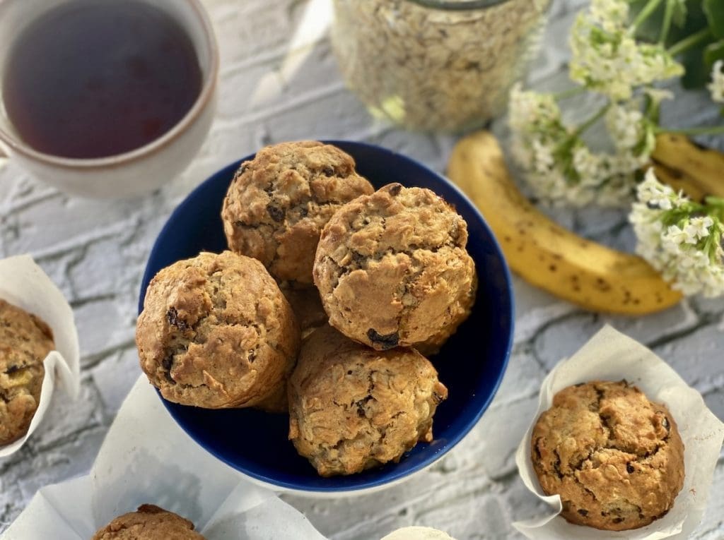 Banana Oat Muffins