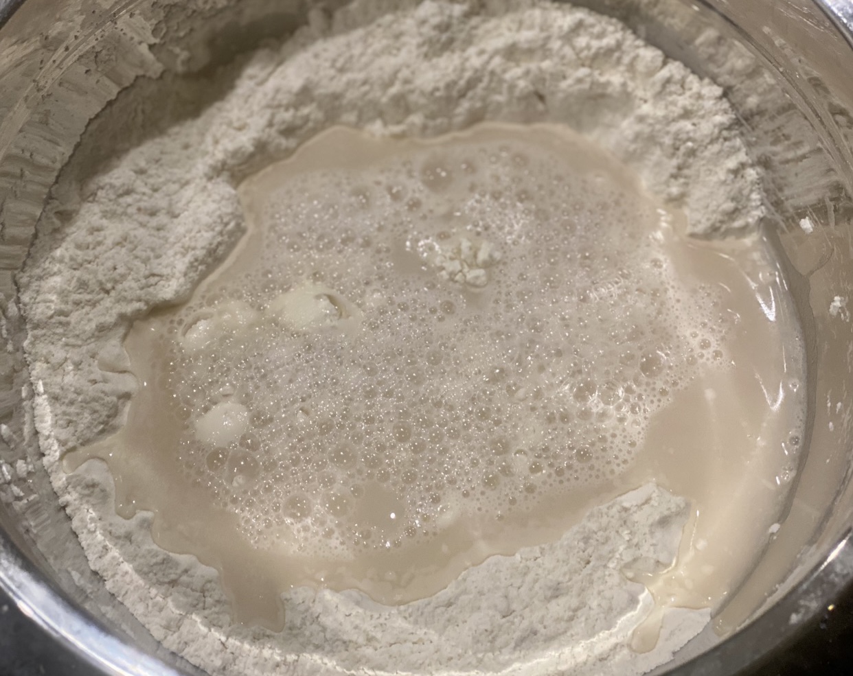 making dough