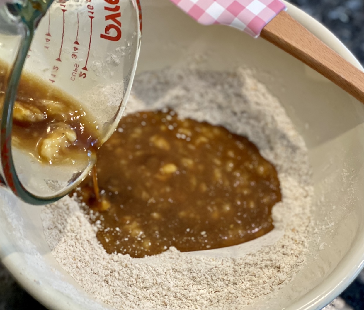 making batter