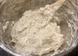 making the dough