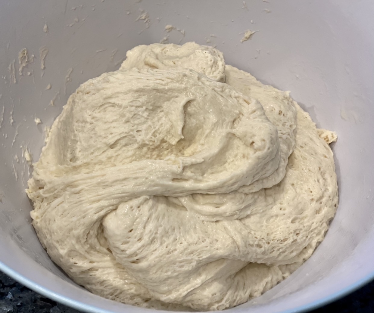 making the dough