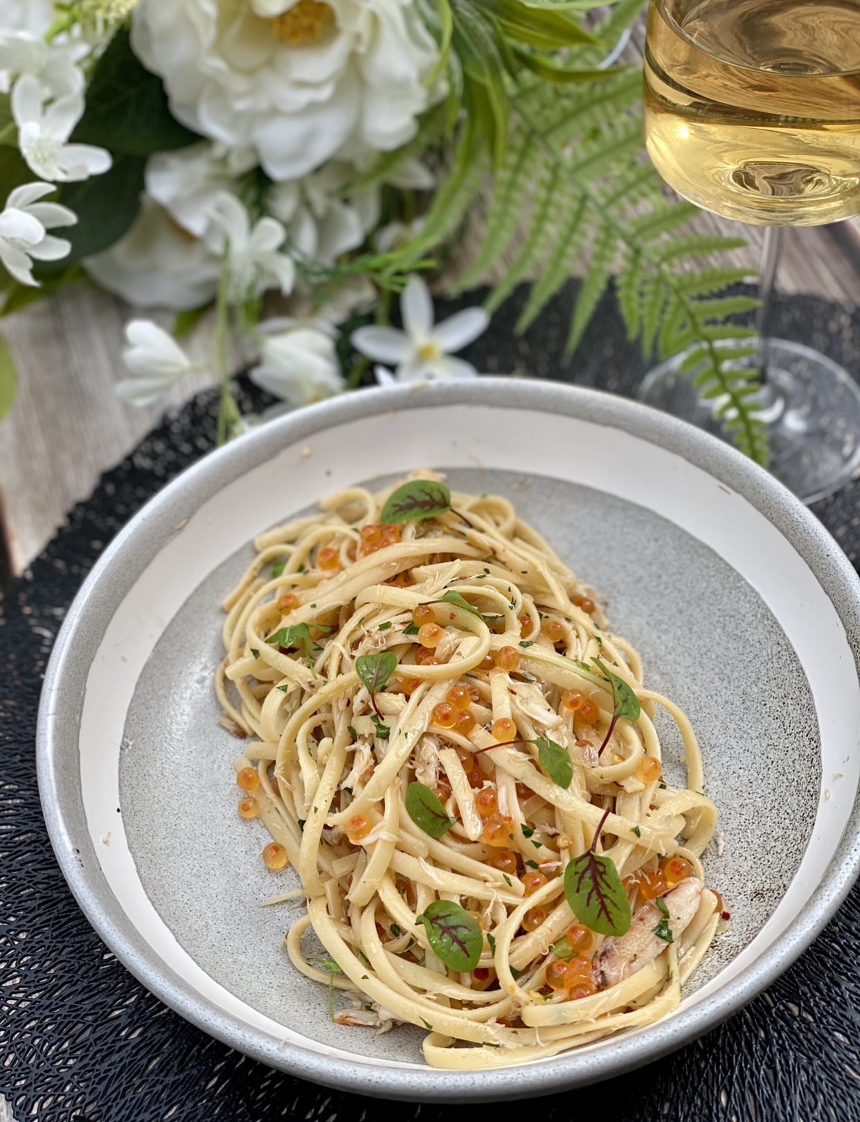 Crab Linguine