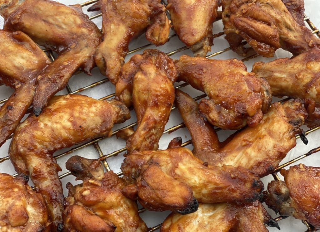 Spicy Sticky Chicken Wings