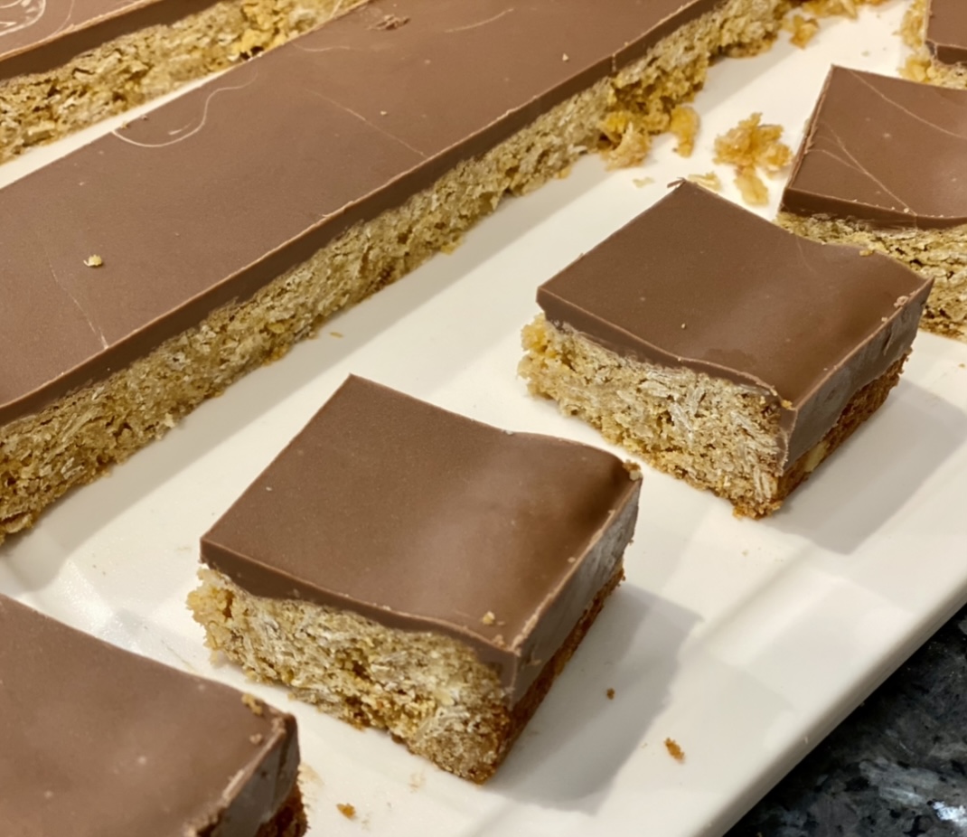 Chocolate Oat Slice