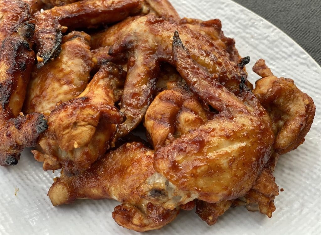 Spicy Sticky Chicken Wings