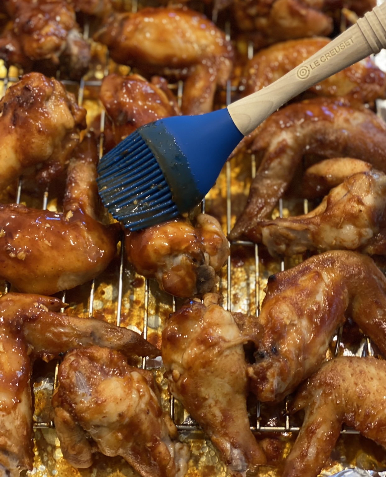 Spicy Sticky Chicken Wings