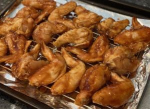 Spicy Sticky Chicken Wings