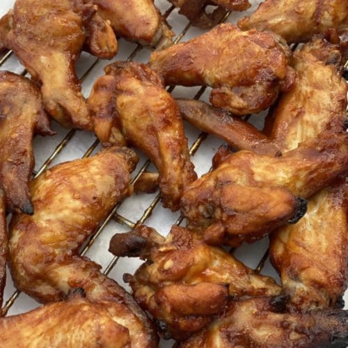 Spicy Sticky Chicken Wings