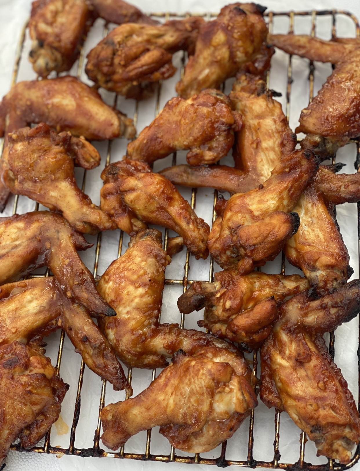 Spicy Sticky Chicken Wings