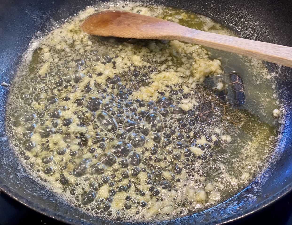 making the filling