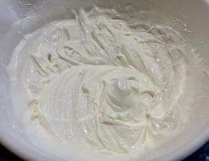 whipping cream