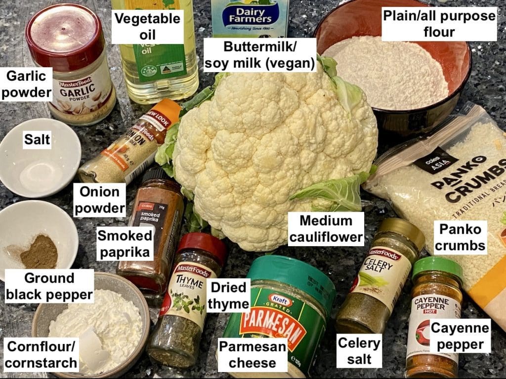 ingredients list