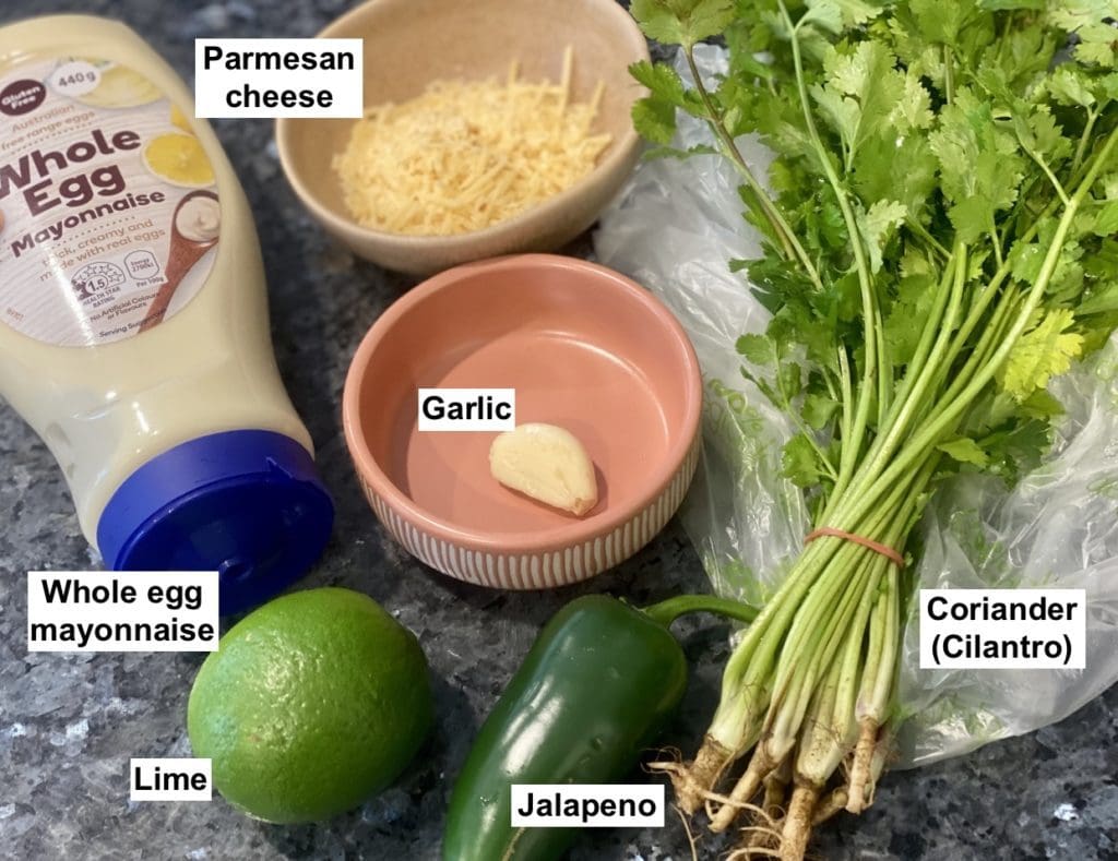 ingredients list