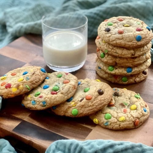 Mini deals m&m cookies