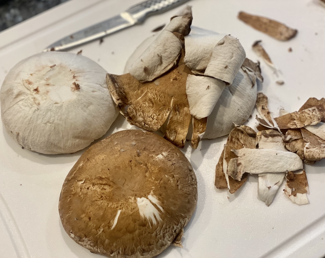 Grilling mushroom