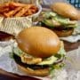 Mushroom and Halloumi Burger