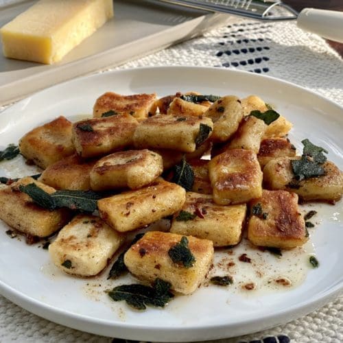 Gnocchi with Brown Butter and Sage