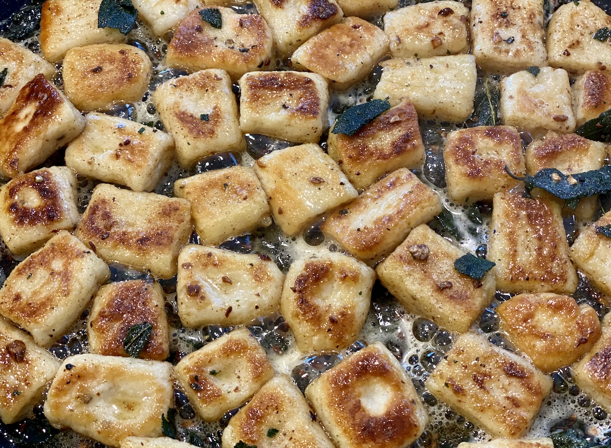 Gnocchi with Brown Butter and Sage