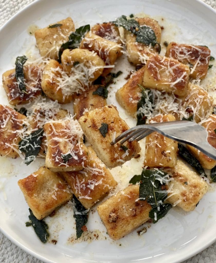 Gnocchi with Brown Butter and Sage