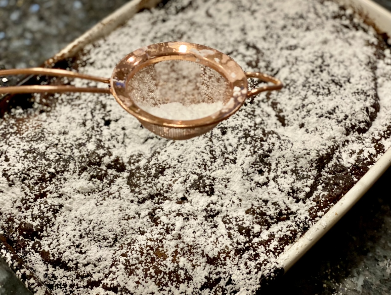 Chocolate and Pear Pudding