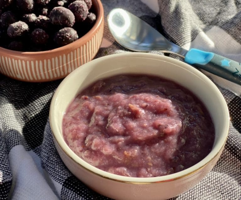 Blueberry Puree Baby