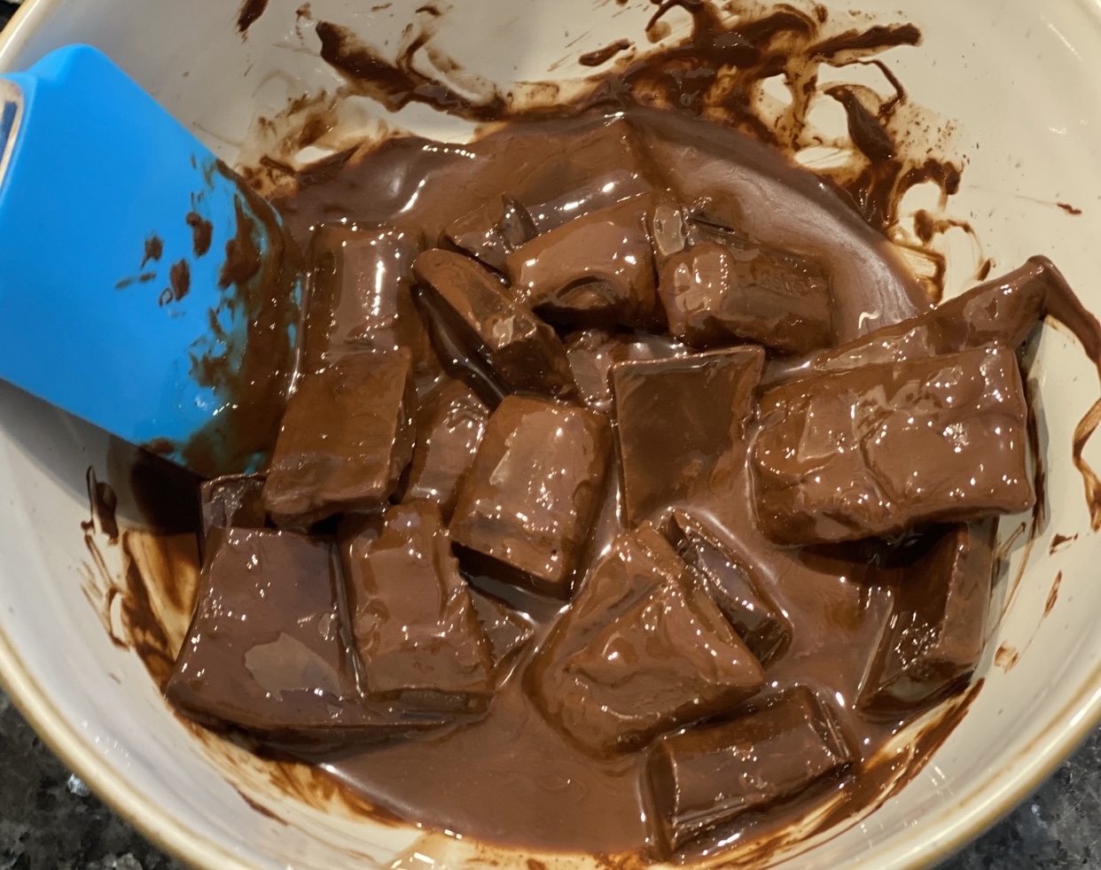 melting chocolate