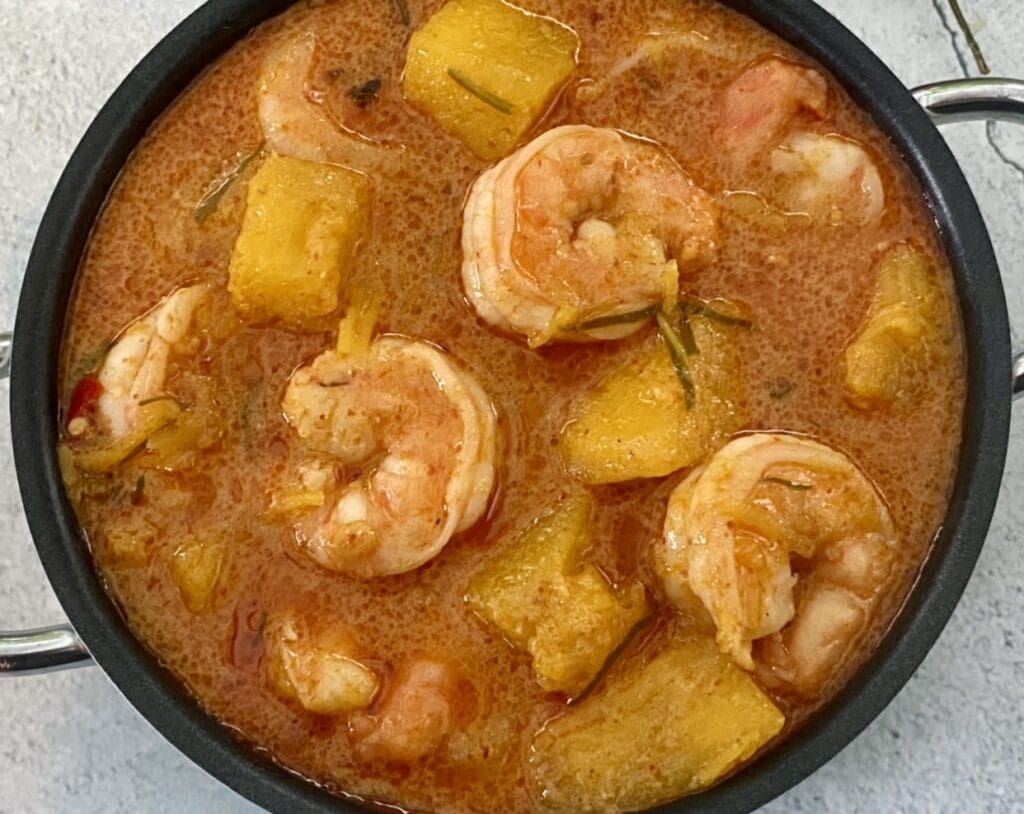 Prawn and Pumpkin Curry