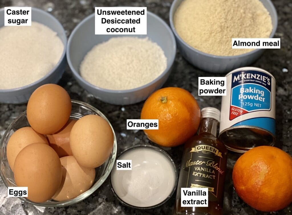 ingredients list