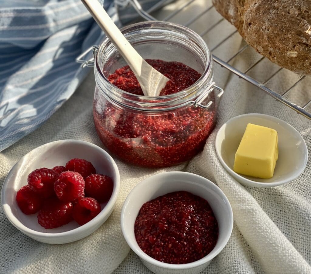 Raspberry Chia Jam