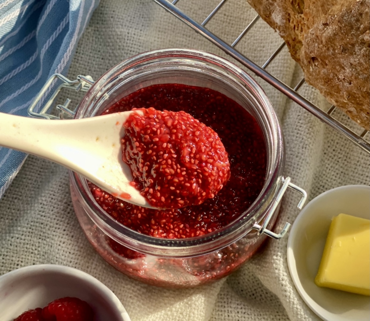 Raspberry Chia Jam