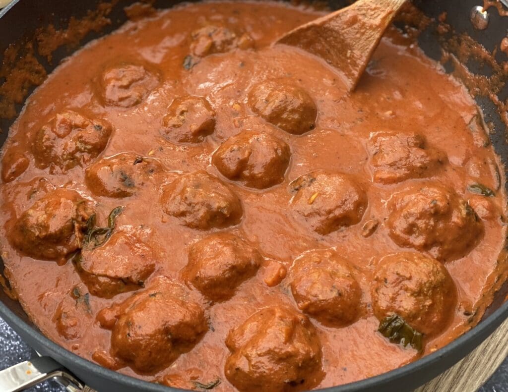 homemade meatballs