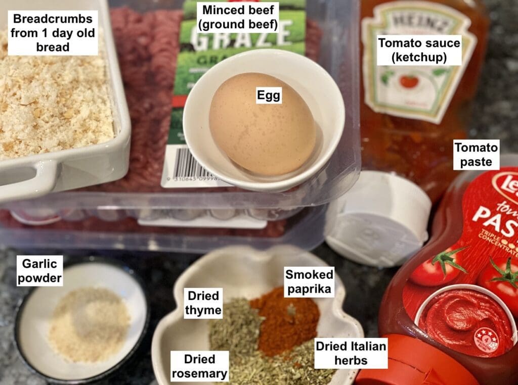 meatball ingredients