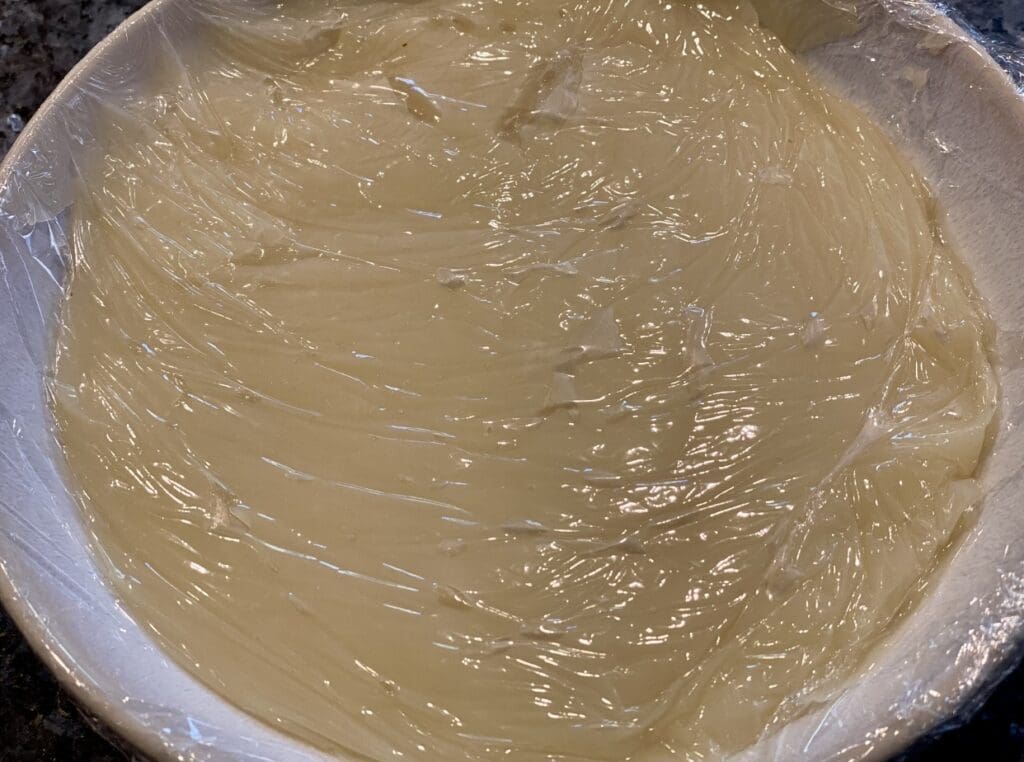 making the roux