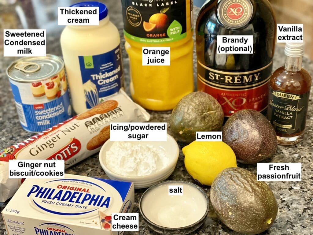 ingredients list