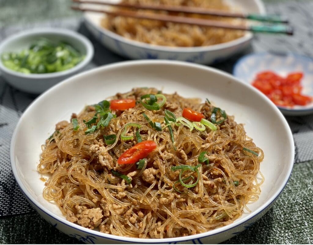 Spicy Vermicelli Noodles Ants Climbing A Tree 3catsfoodie