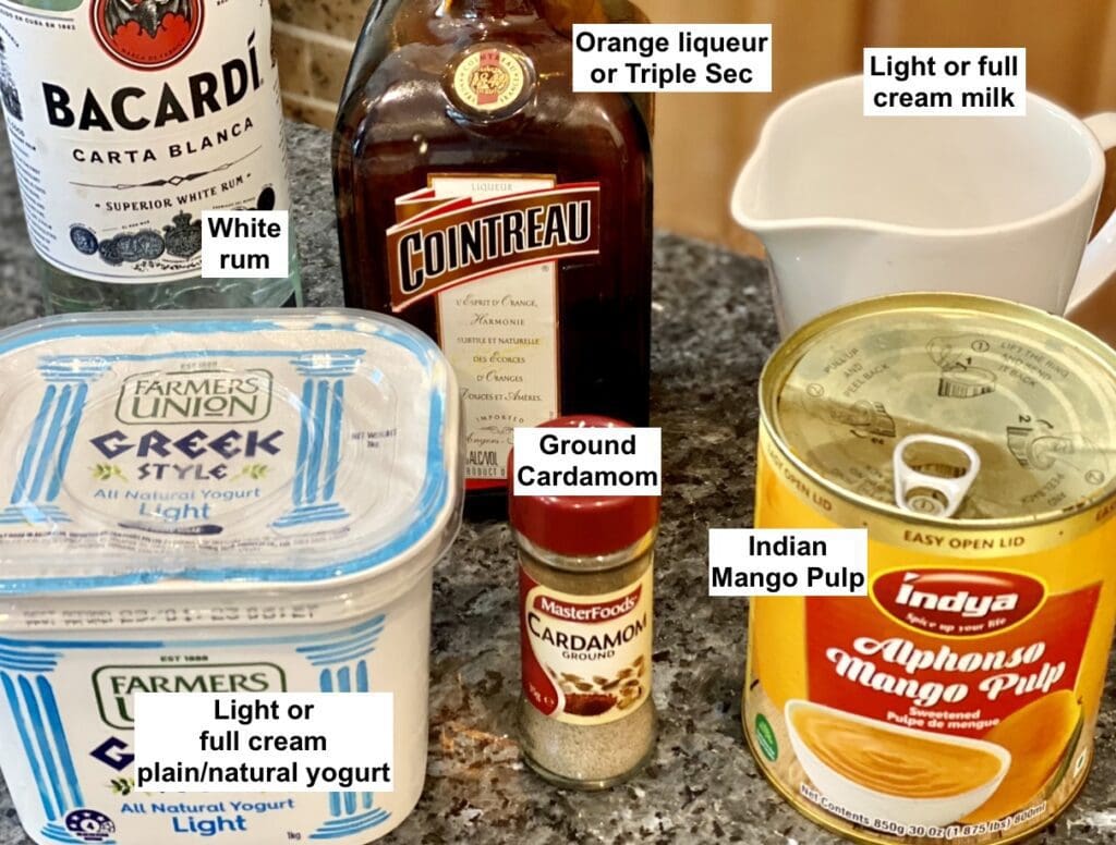 ingredients list