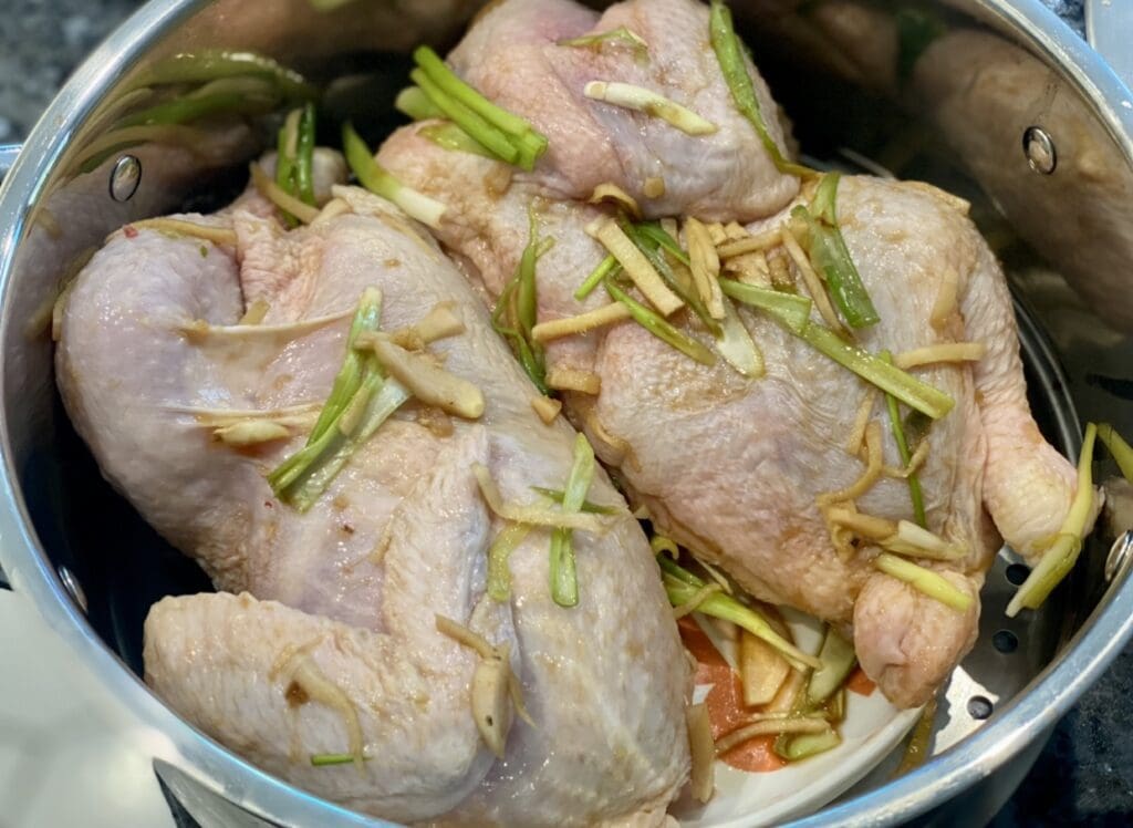 Chinese Steamed Chicken