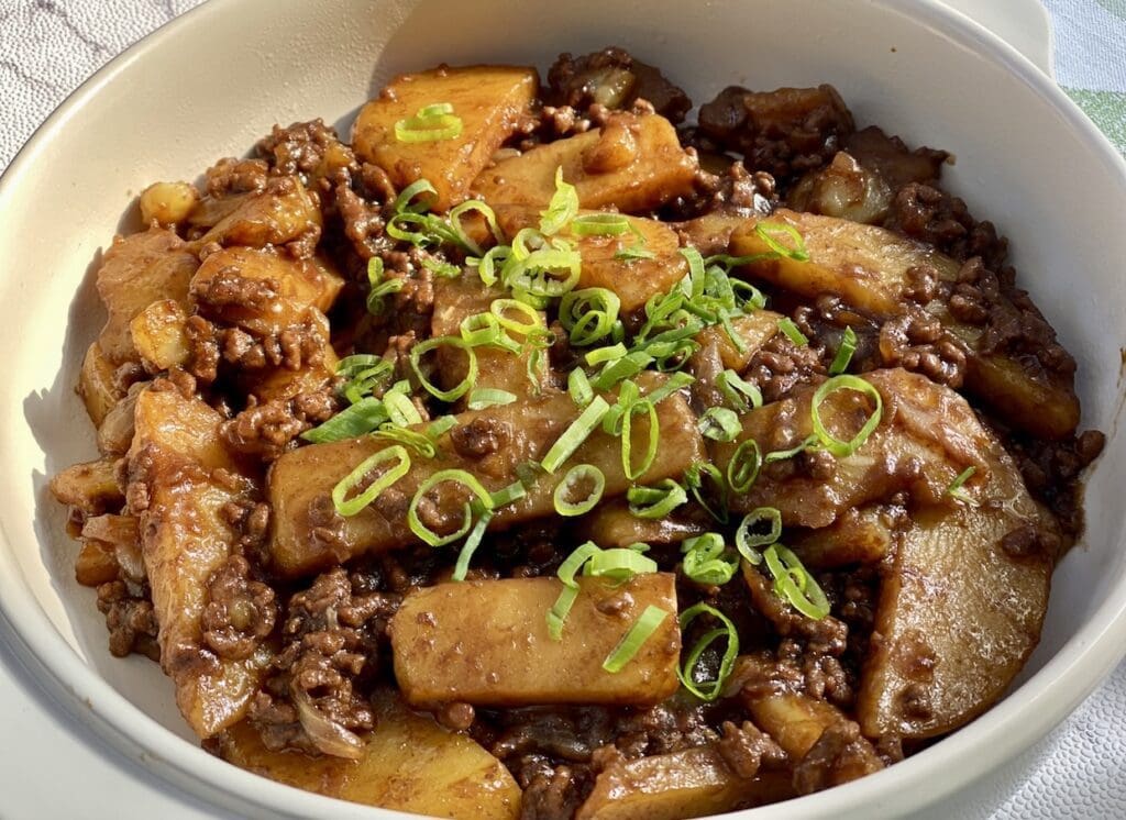 Beef and Potato Stir Fry