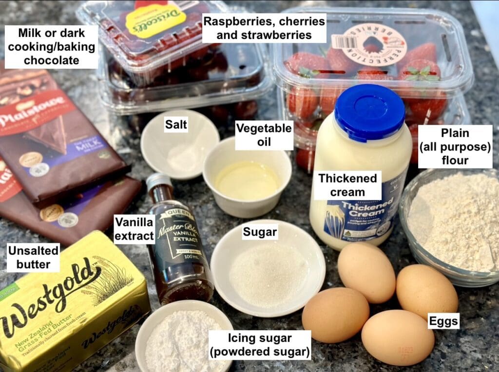 ingredients list