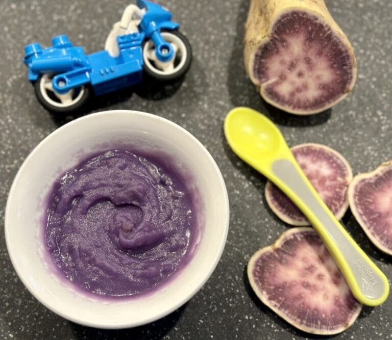 Sweet Potato Baby Food (purple Hawaiian potato)