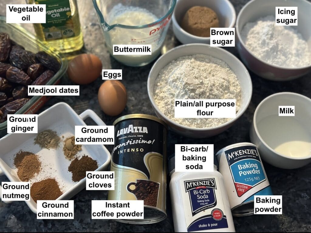 ingredients list