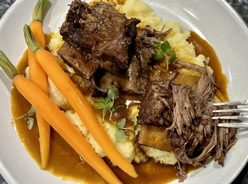 Braised Beef Short Ribs in Red Wine