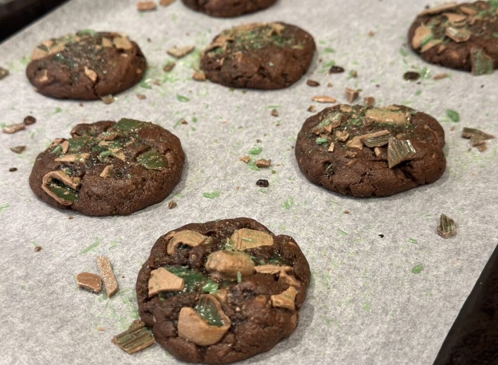 Chocolate Peppermint Cookies