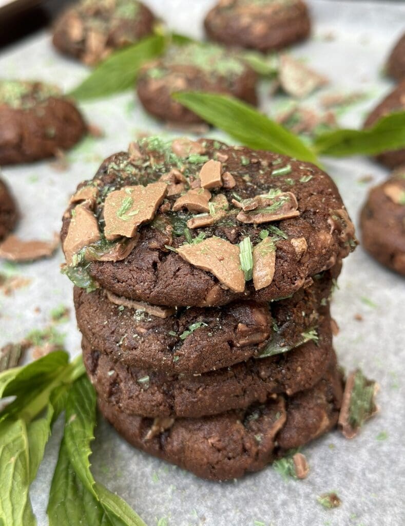 Chocolate Peppermint Cookies